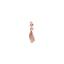 Charm Pendente Piuma con Pietre
