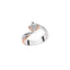 Anello Solitario in Oro 750‰. Diamante P.Ct 20 Col G Purezza SI