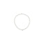 Girocollo in Oro 750% con diamanti P.Ct.5 G SI Perle coltivate 4,5/5 mm