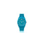 VIVID OROLOGIO CON CASSA IN PLASTICA COLORATA BLU PETROLIO ROSA 36 MM E FONDELLO IN ACCIAIO