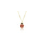 Fortuna ♡ collana in oro giallo con coccinella