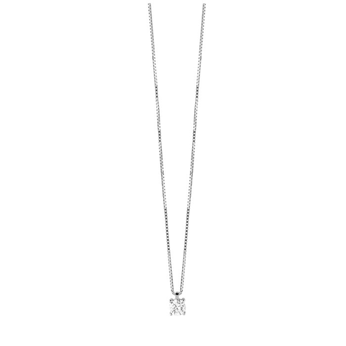 Collana Bliss royale in argento 925 con cubic zirconia 5mm.