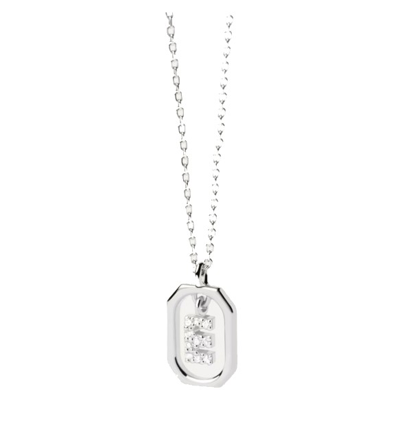 COLLANA CON LETTERA E MINI